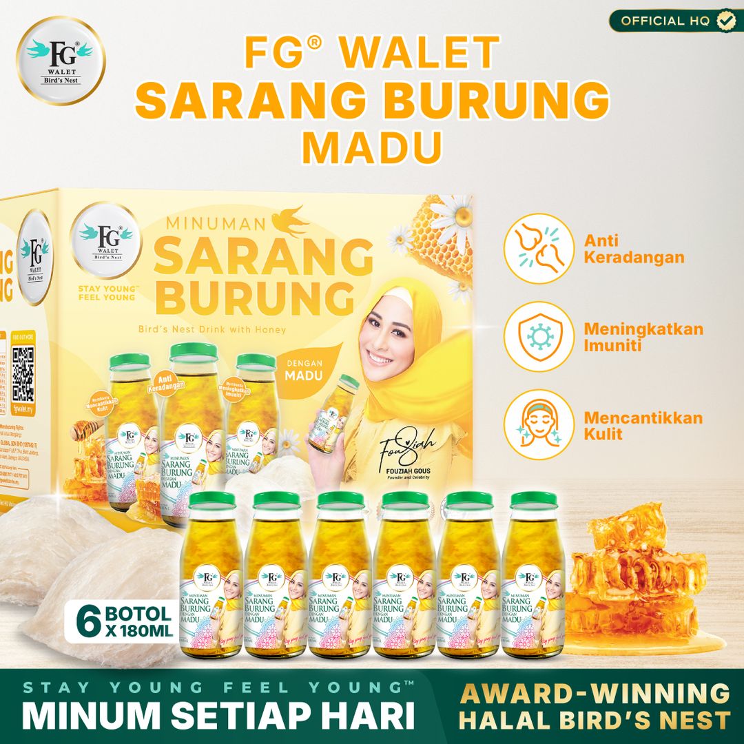 FG Walet® Bird’s Nest Drink with Honey