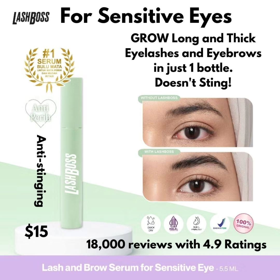 LASHBOSS FOR SENSITIVE EYES