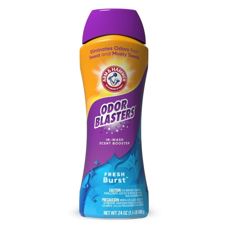 ARM & HAMMER Odor Blasters Fresh Burst In-Wash Laundry Scent Booster, 24 oz Bottle
