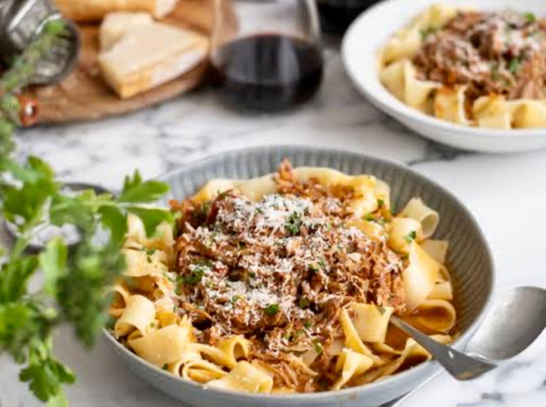 Braised Beef Ragu Pasta