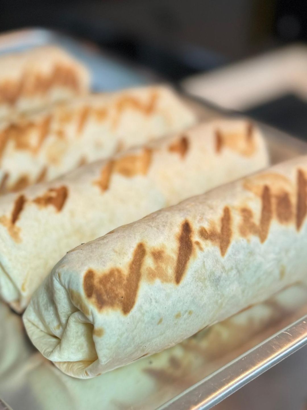 Black Pepper Chicken Burrito