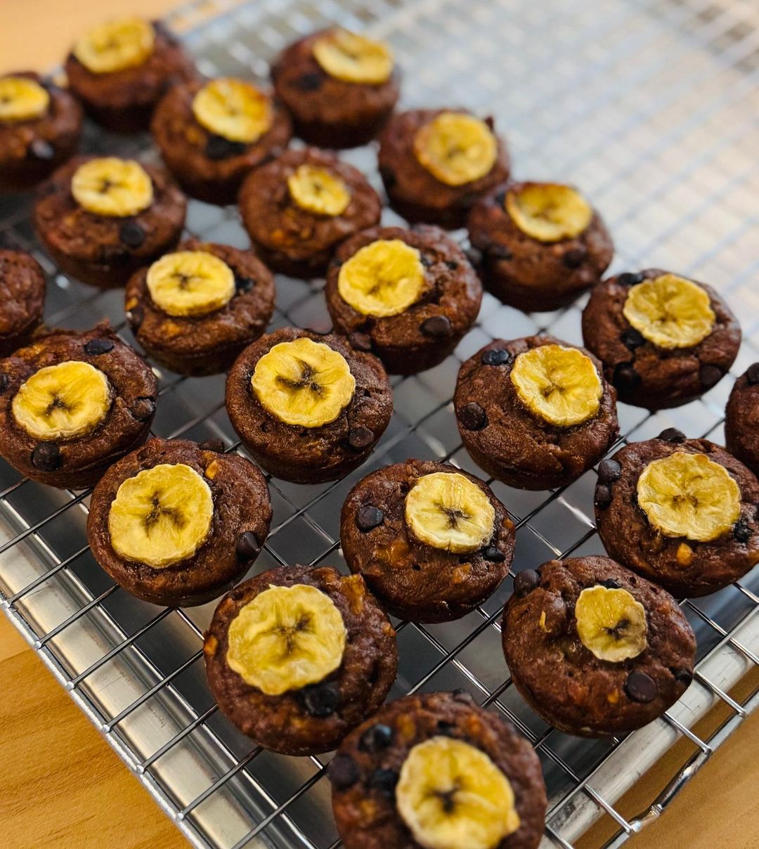 Banana Peanut Butter Brownie Bites - 5pcs/pkt	 