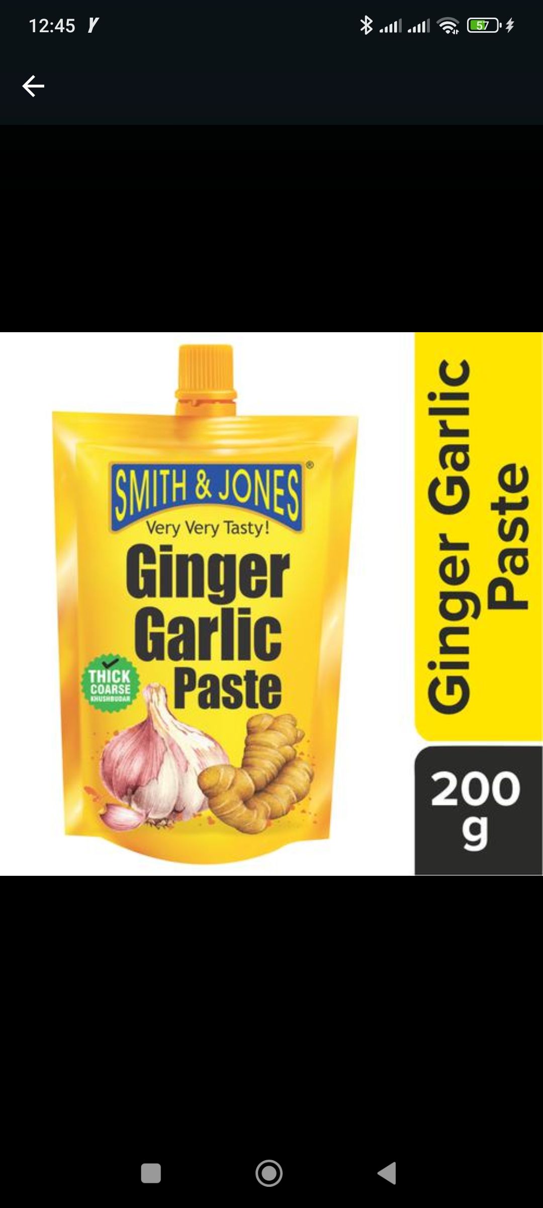 Smith & Jones ginger garlic paste 200 g