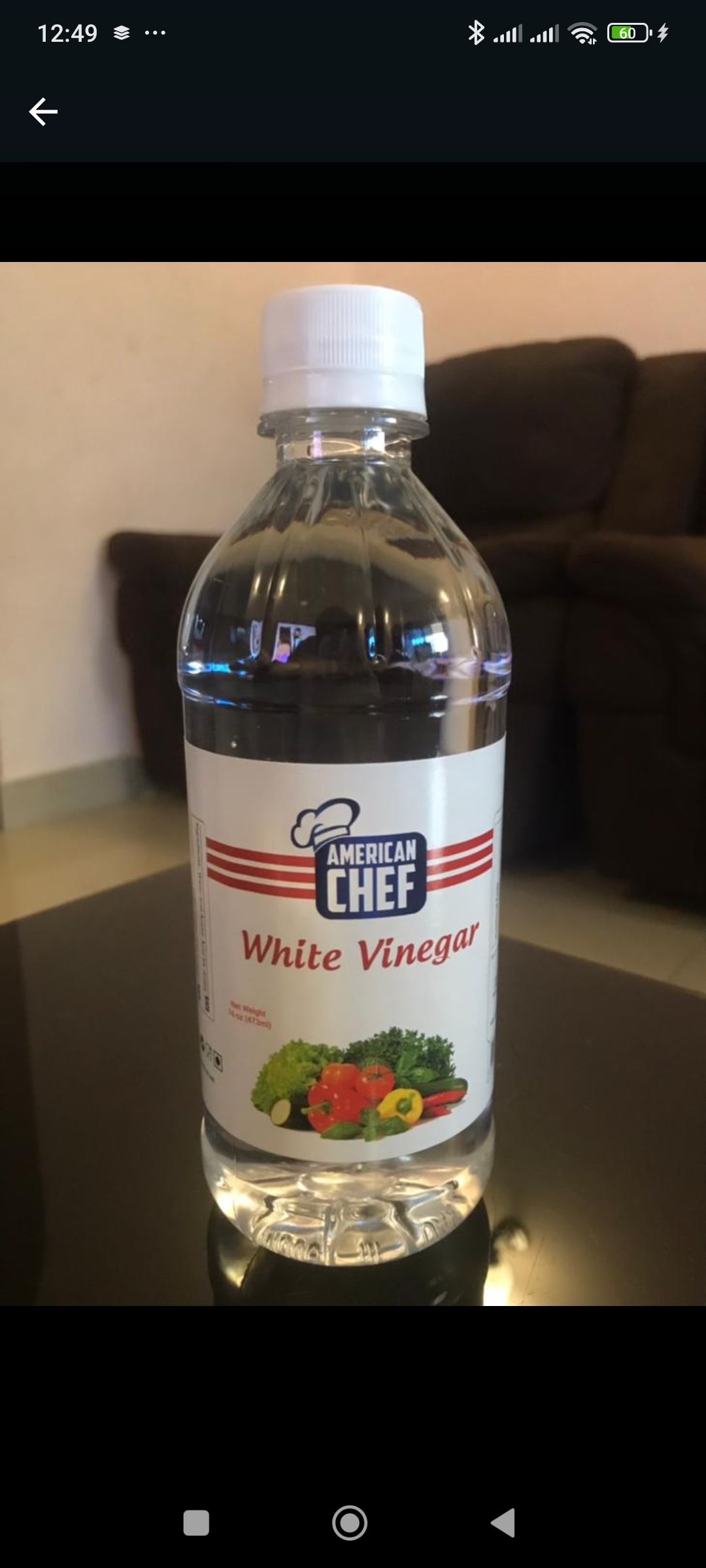 White VINEGAR 437 ml AG