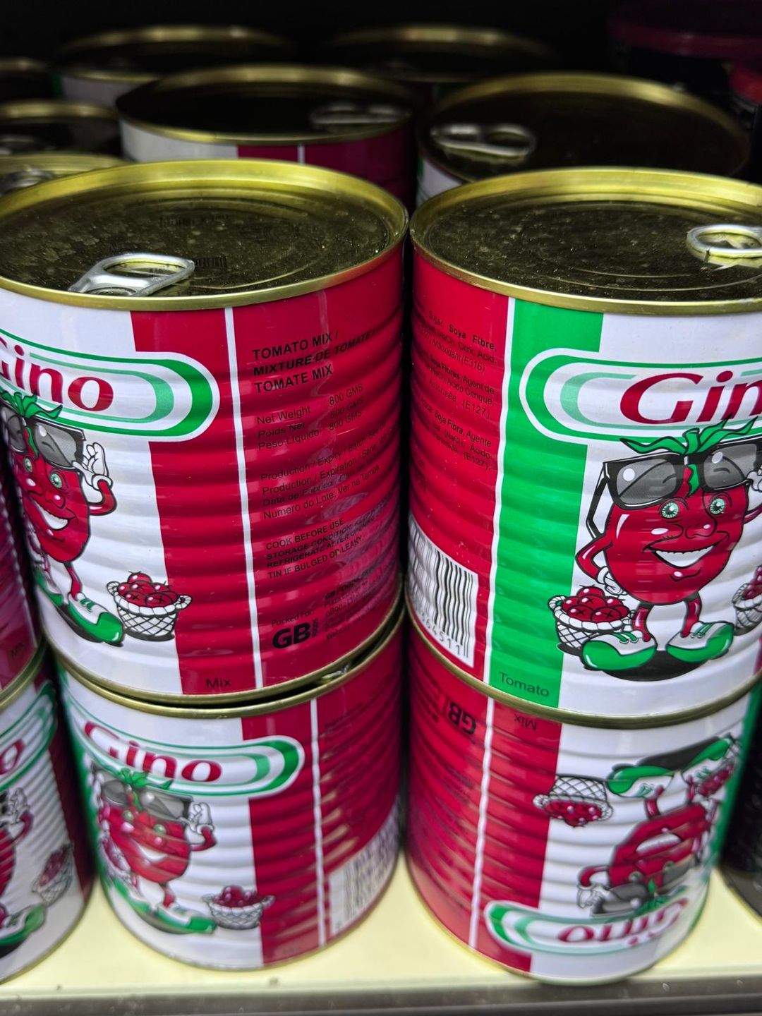 Gino Tomato Paste 