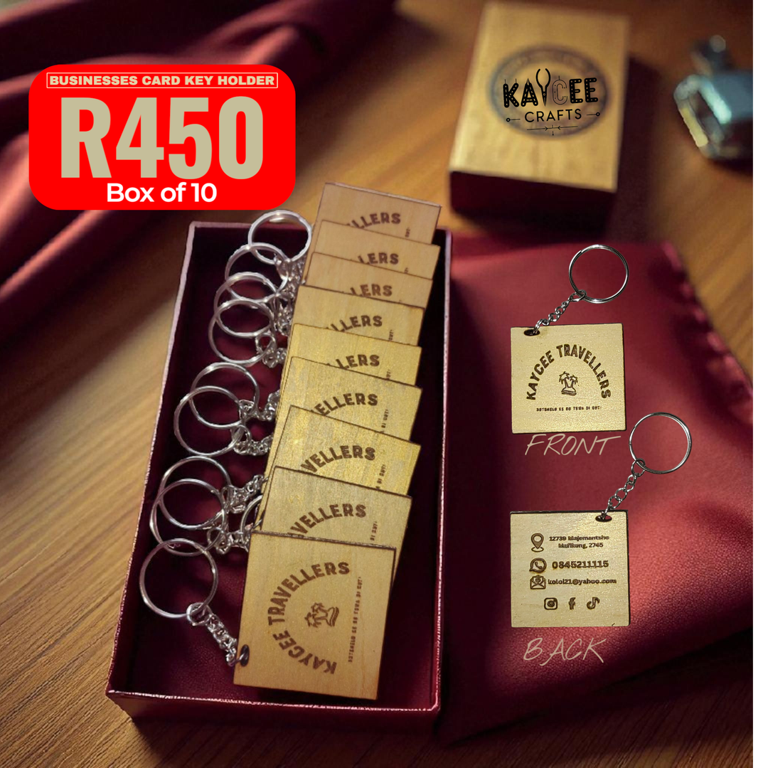 Business card key holders