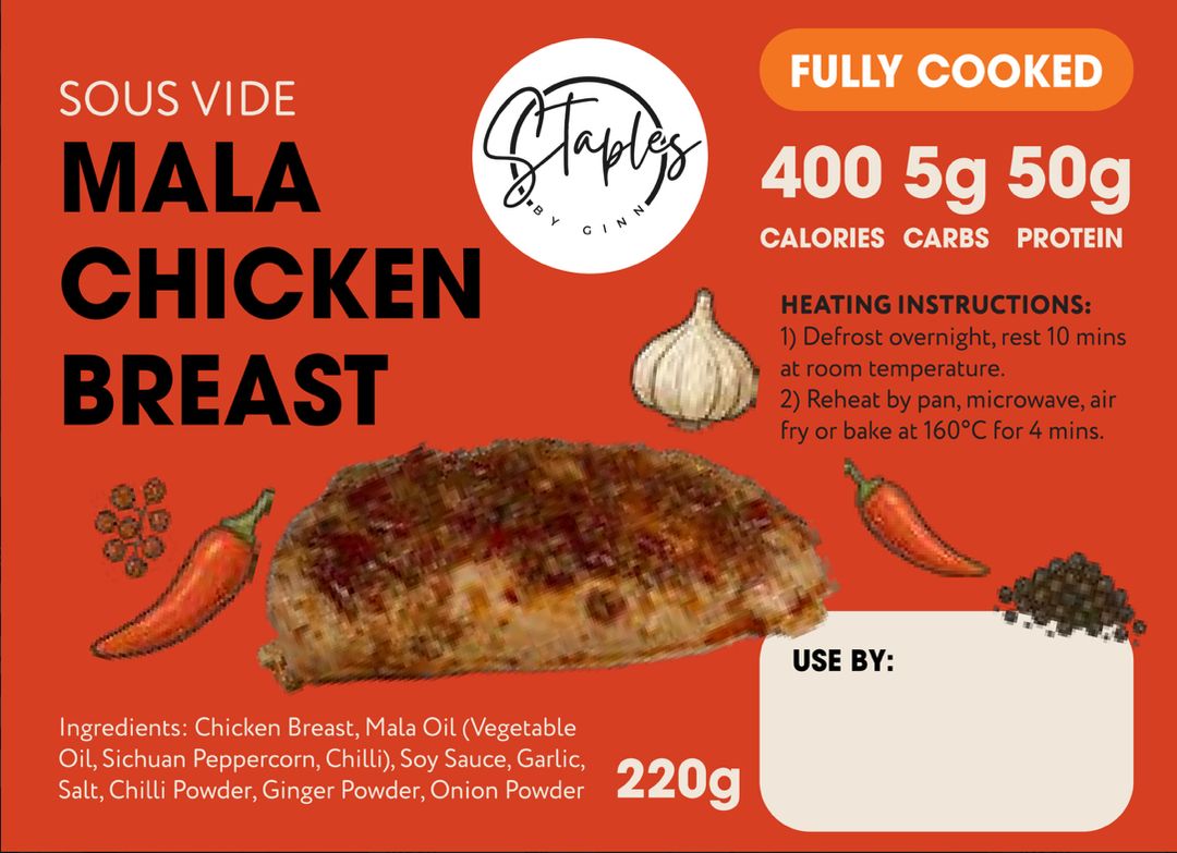 Chicken Breast: Mala