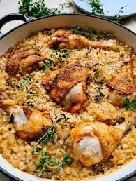 Chicken Piece and Rice