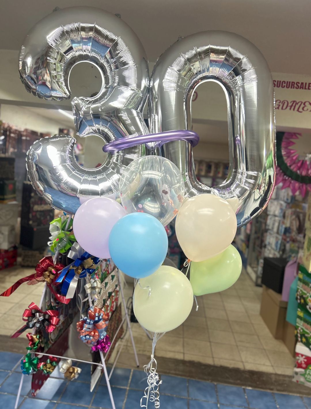 Kit globos número 