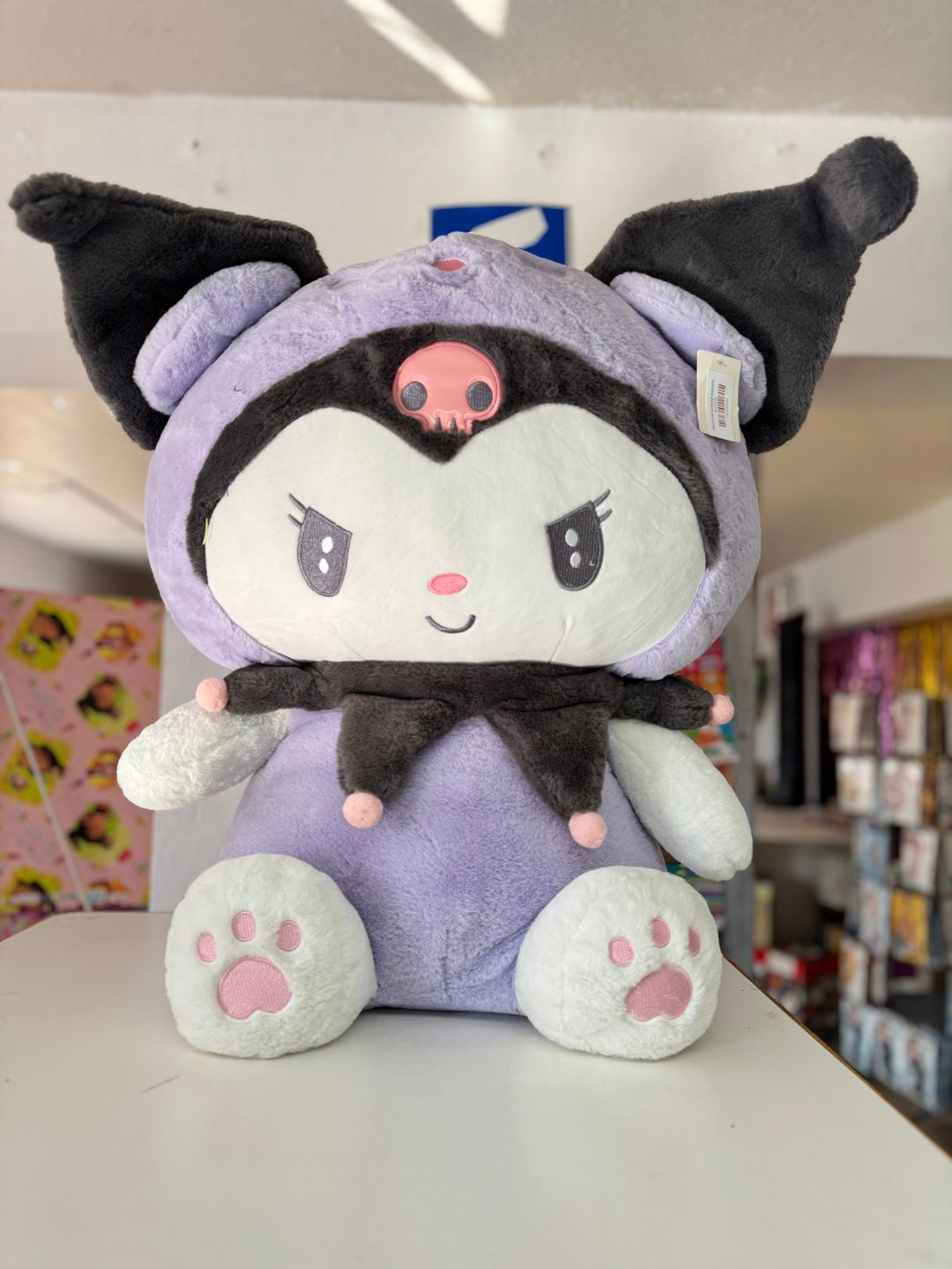 Peluche Kuromi Lila Grande