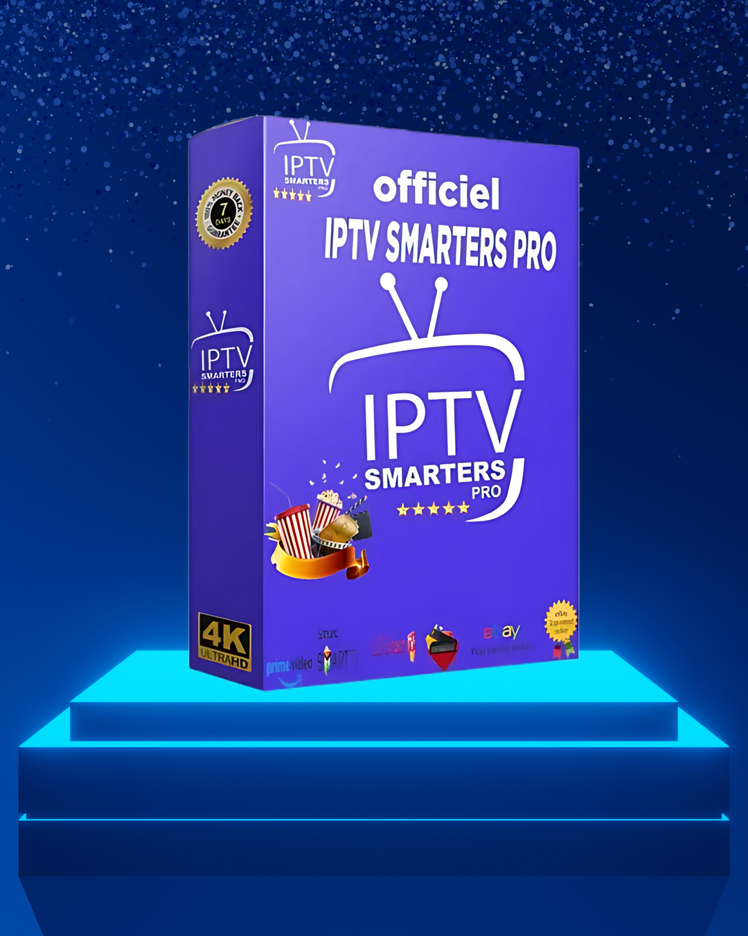 IPTV Smarters Pro Subscription 3 Months - Premium 4K HD Streaming USA