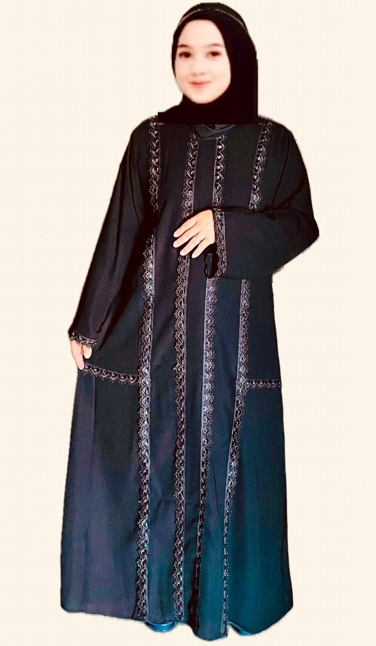 Abaya jetblack 01