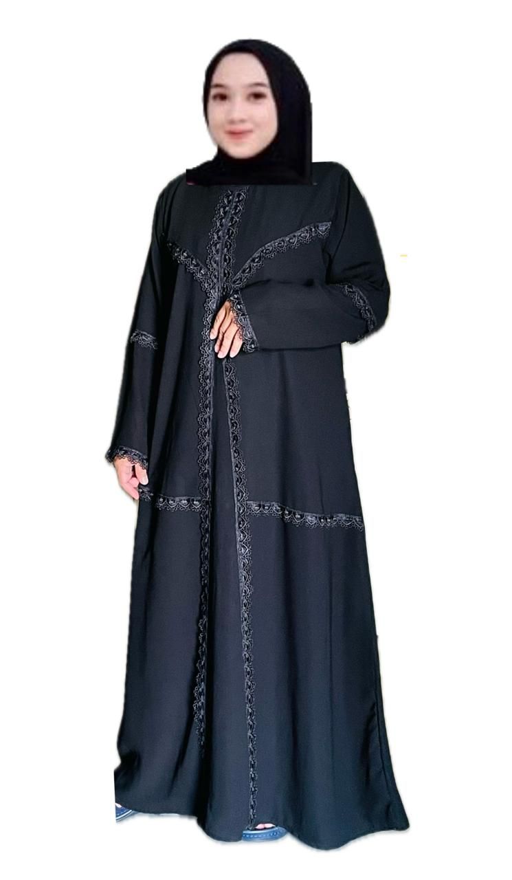 Abaya jetblack 05