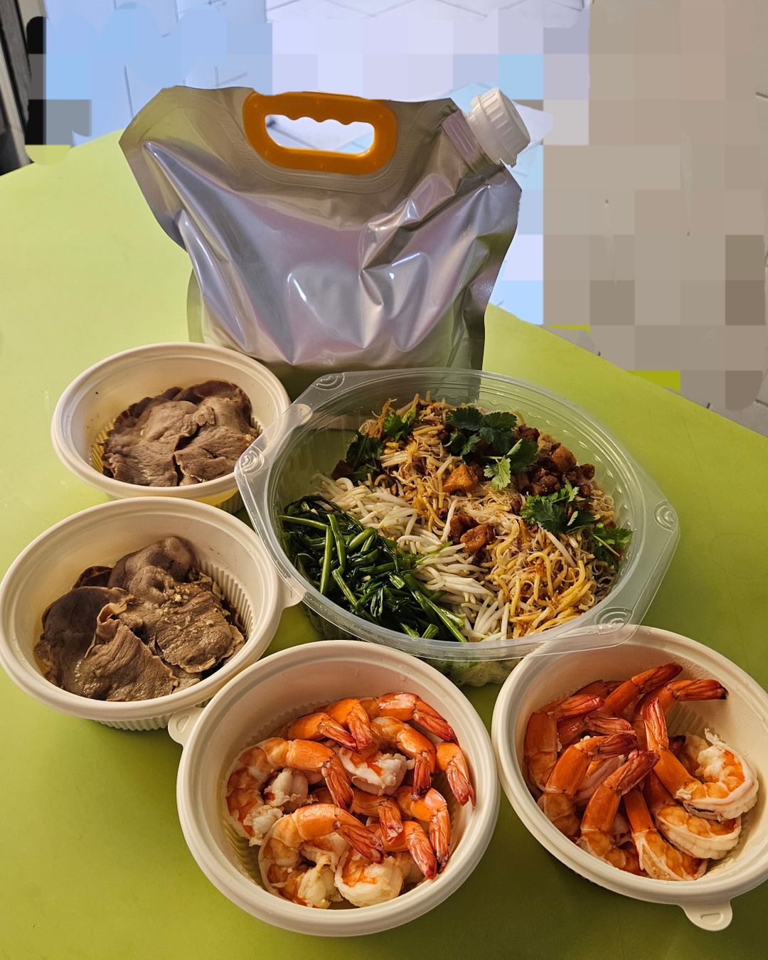 Buffet style (8 - 10 pax)