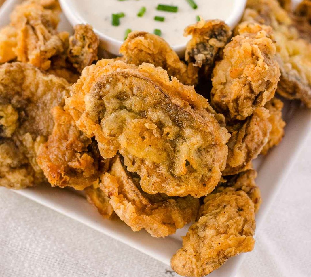 Fried King Mushroom