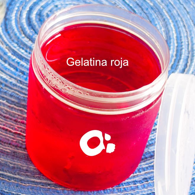Gelatina roja 8oz