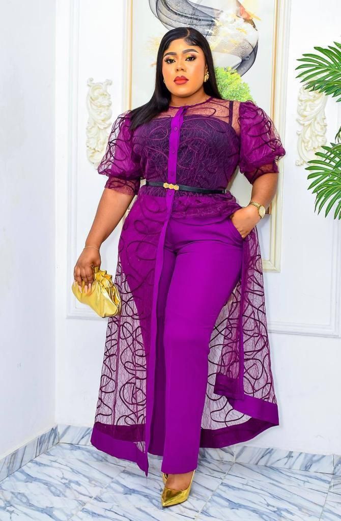 Combinaison couleur violette