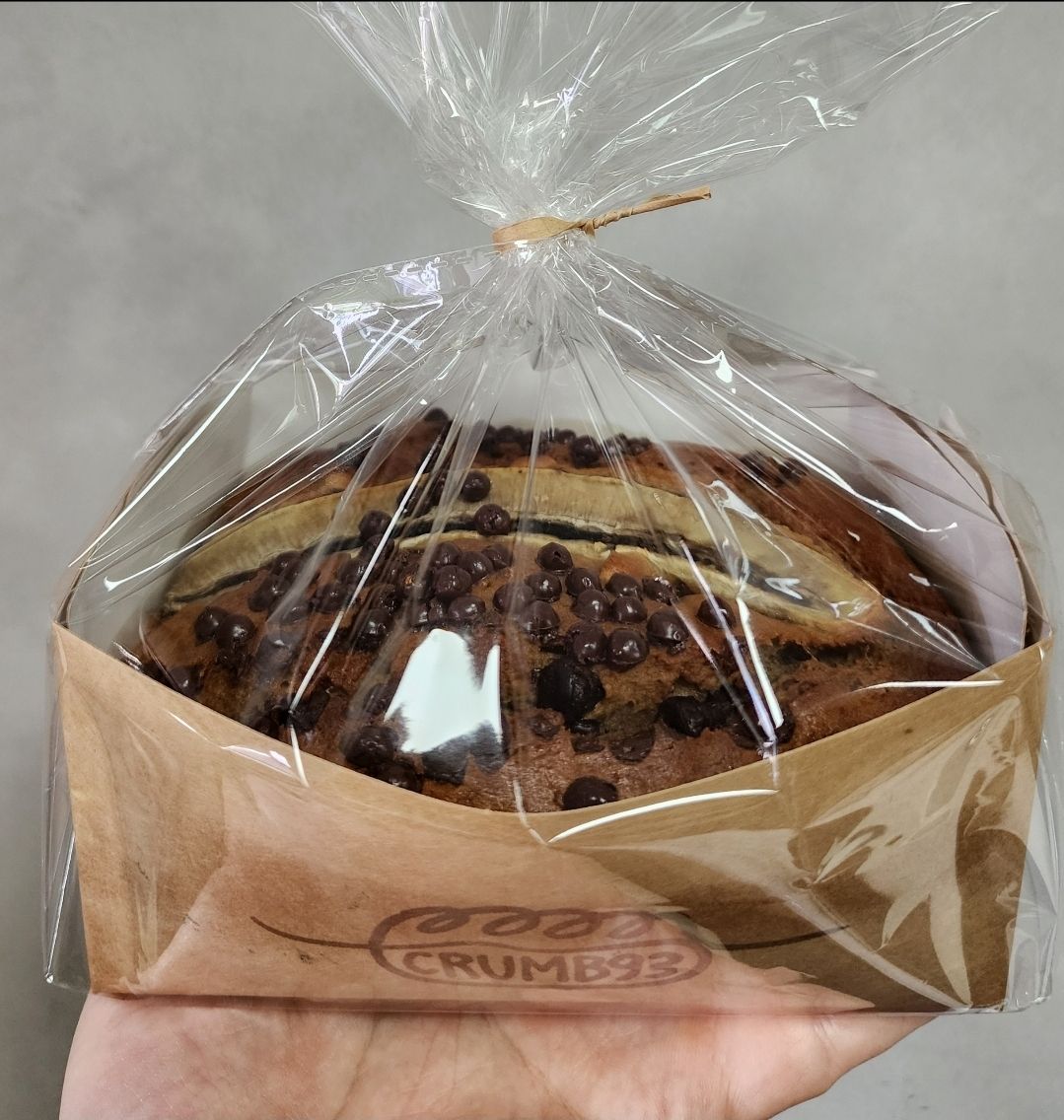 Sourdough Banana Chocolate Pecan Loaf