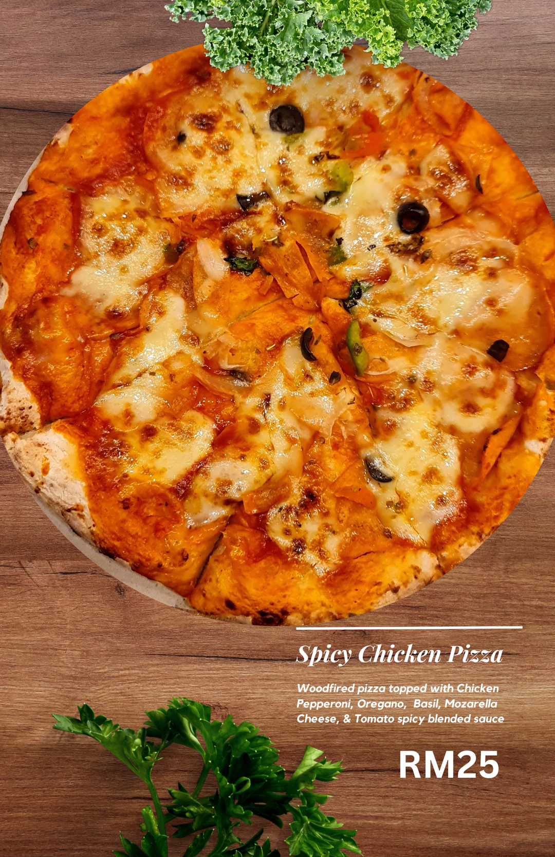 Spicy Chicken Pizza