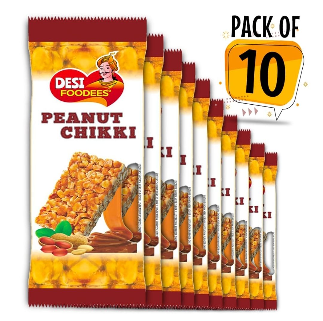 Peanut CHIKKI 30 G *10 pcs 