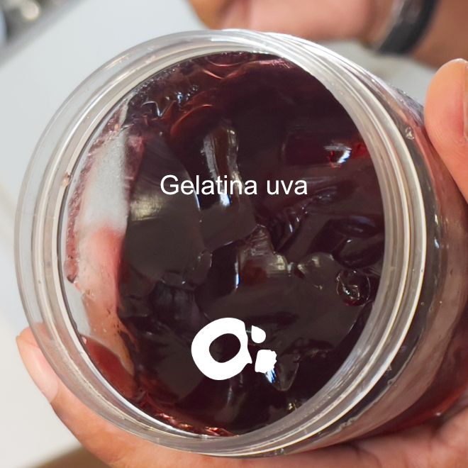 Gelatina uva 8oz.
