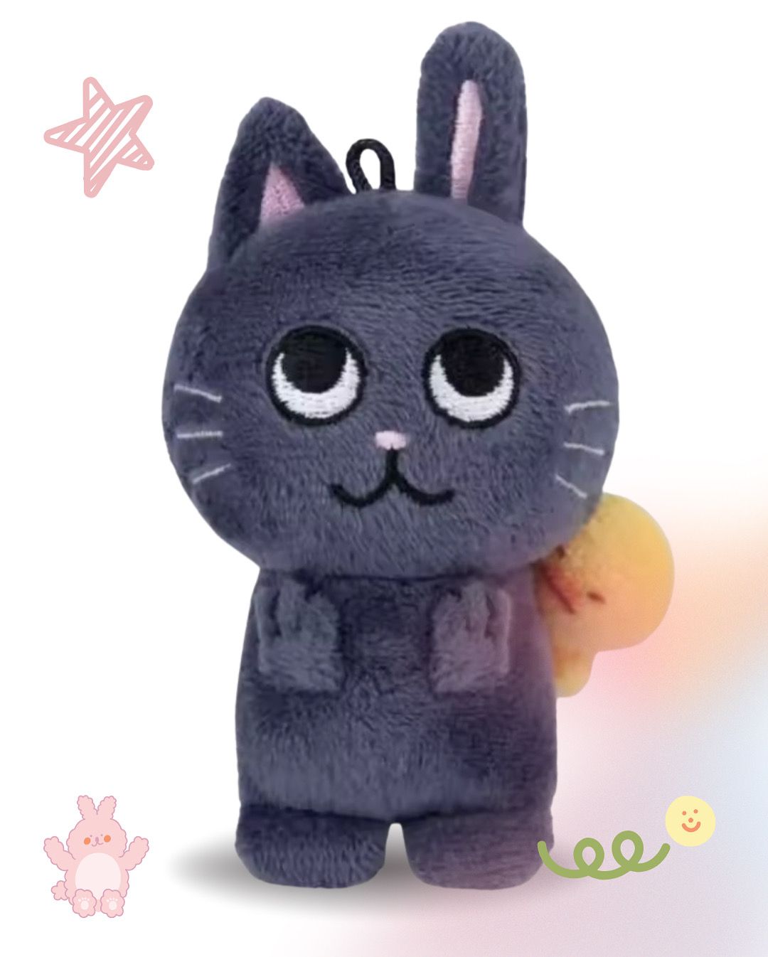 Peluche Dusky Bun & Chick