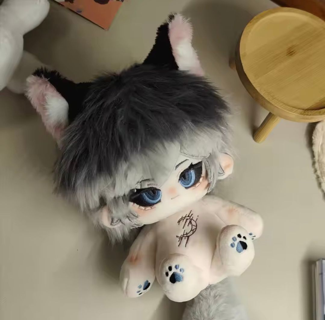 Peluche de Silver Wolf