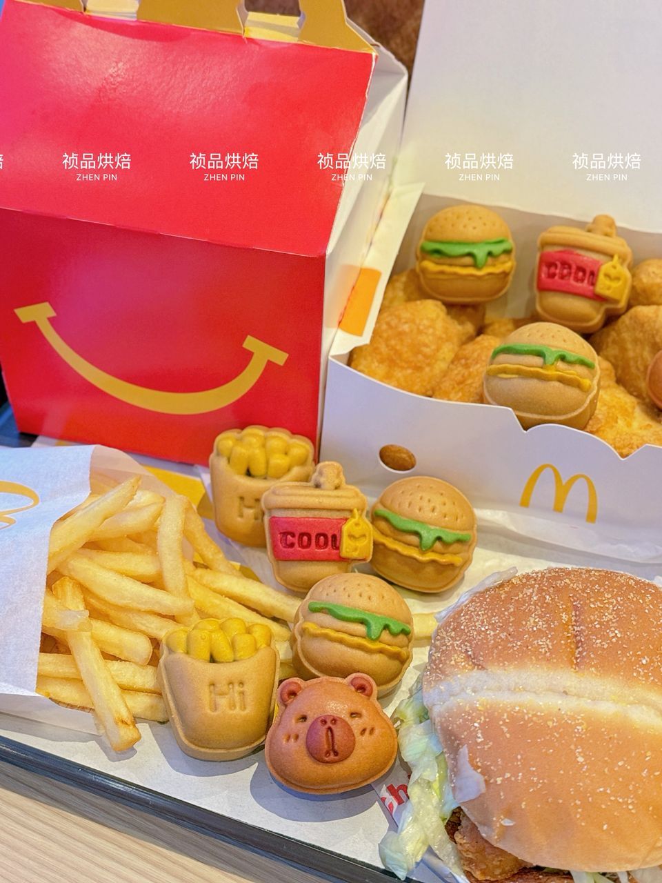 🇸🇬Capybara Burger Set Mini Mooncake