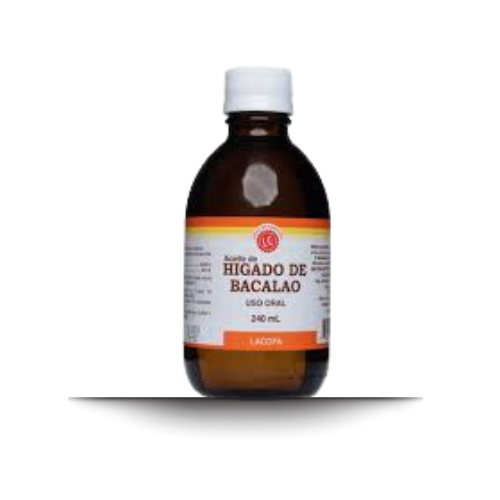 Aceite de higado de bacalao 240 ml