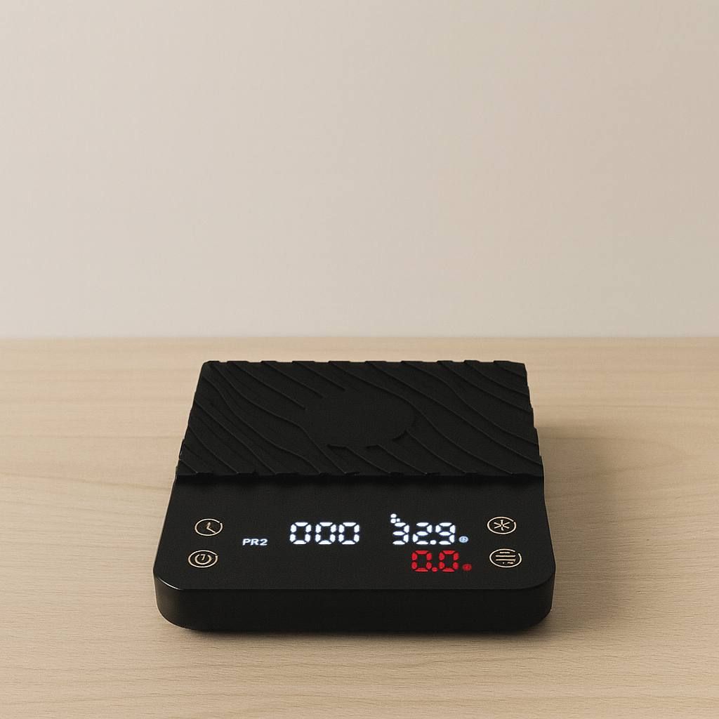 Digital Coffee Scale with Timer – Programmable Touch Controls