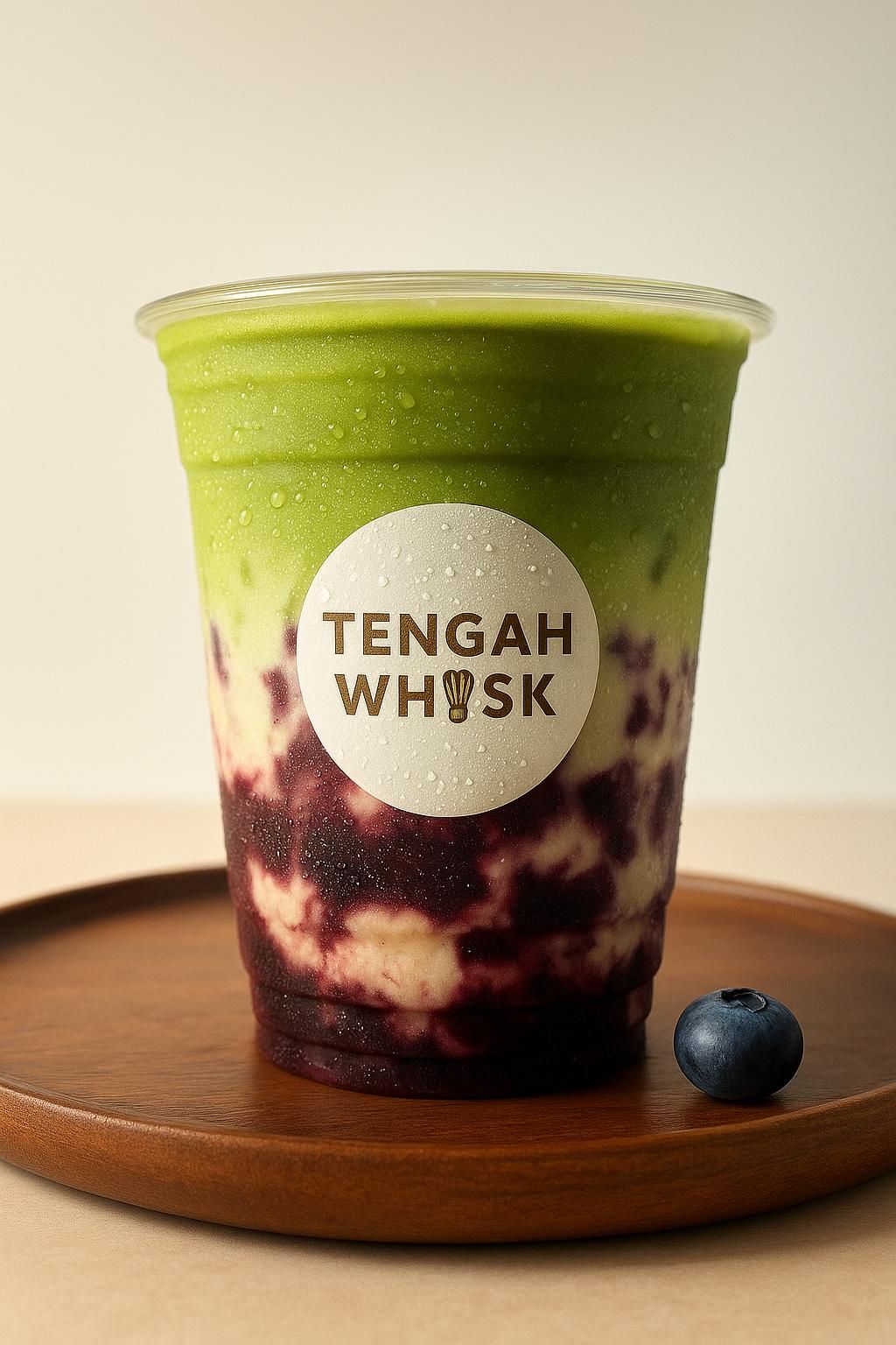 Blueberry Matcha Oatmilk