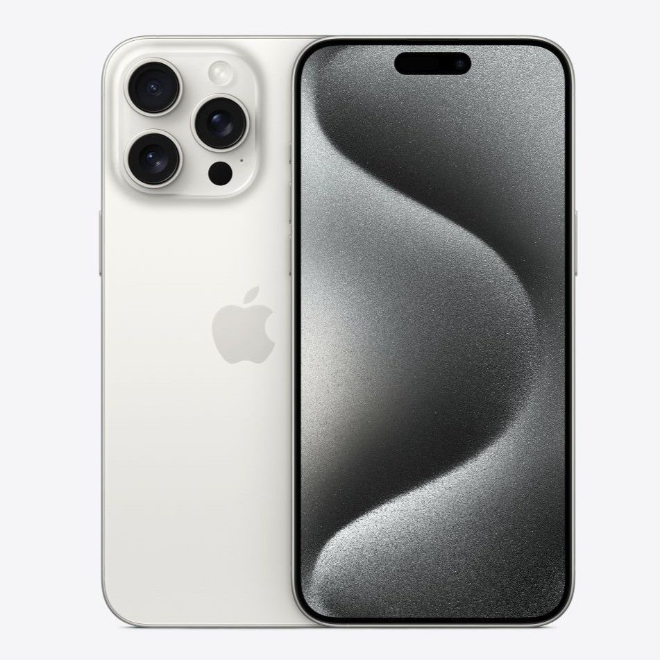 Apple iPhone 15 Pro Max (256GB) - White Titanium