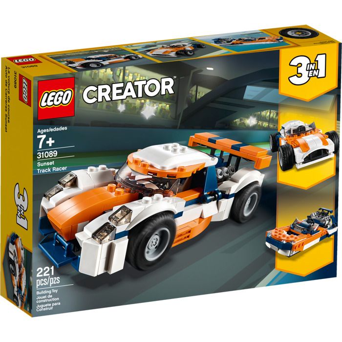 LEGO Sunset Track Racer Set 31089