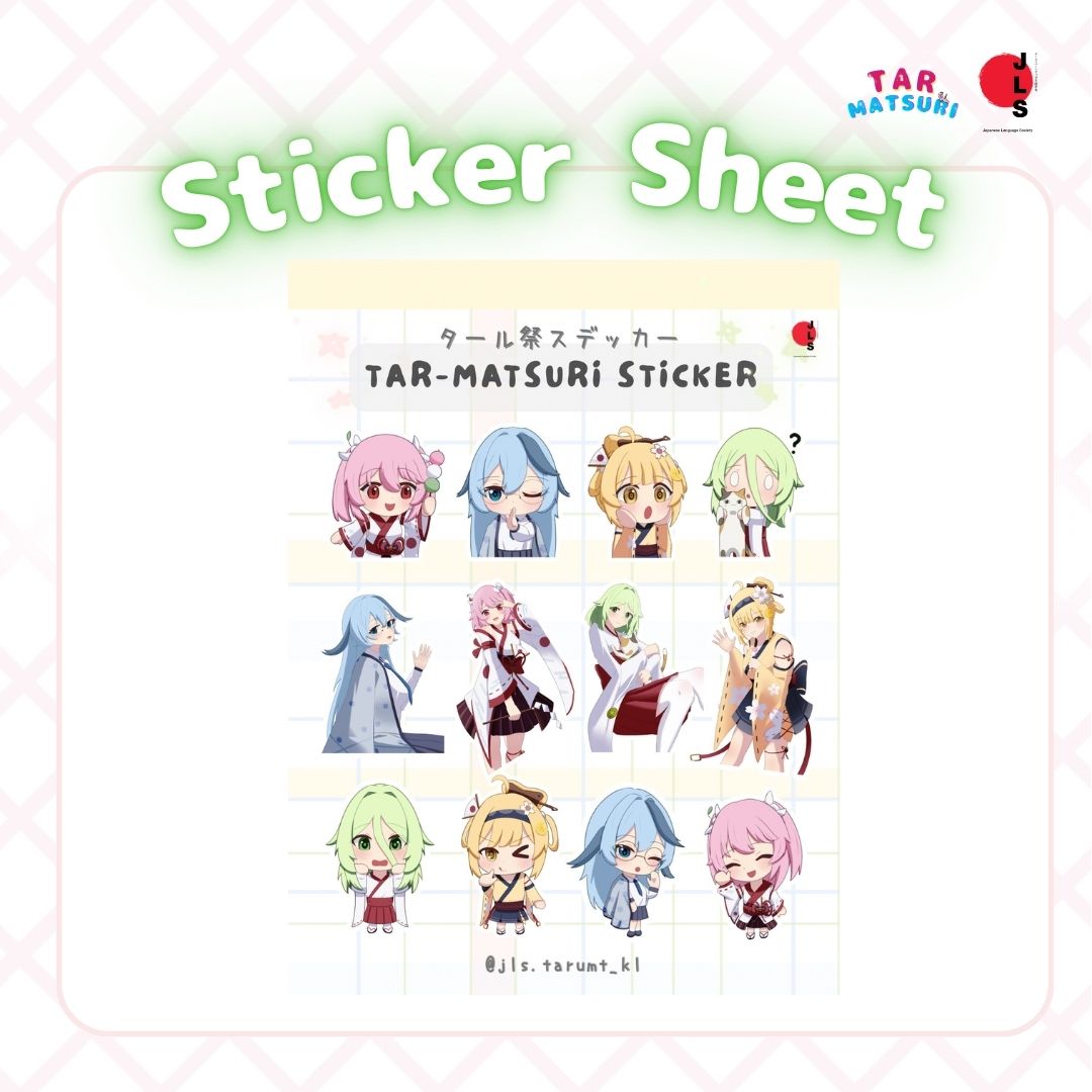 TAR-Matsuri Sticker Sheet | タルー祭 ステッカーシート