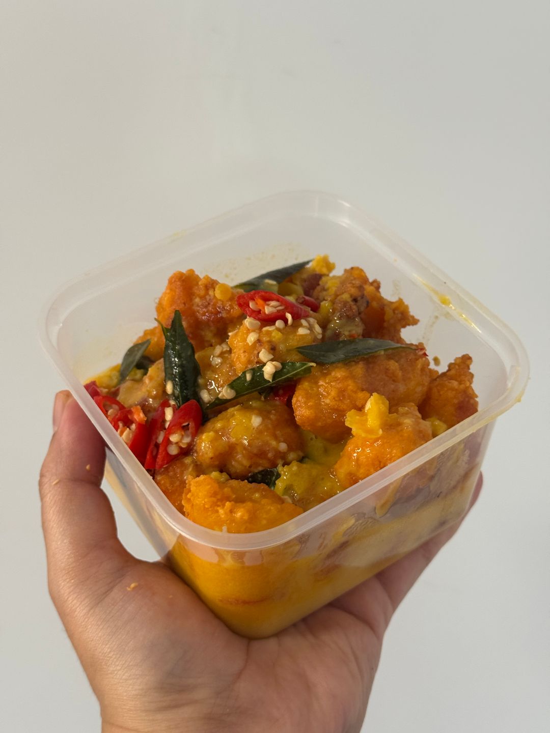 Salted Egg Chicken Banjir