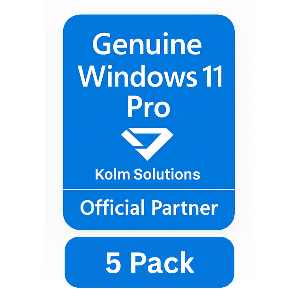 Micorsoft Windows 11 Pro- 5 pack for businesses 