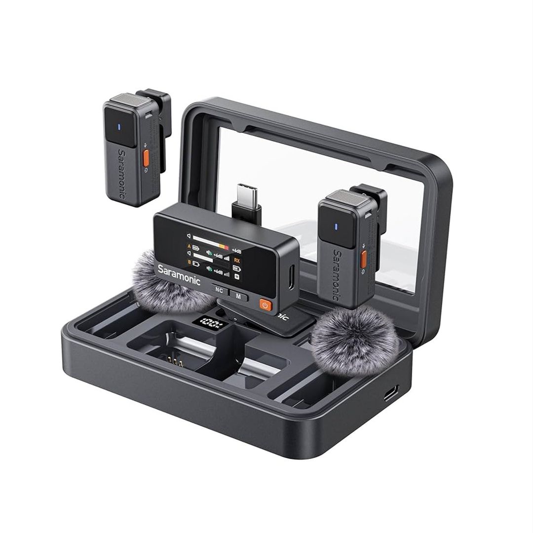 Saramonic Air 02 Dual Channel Wireless Microphone With TX x2 and RX x1