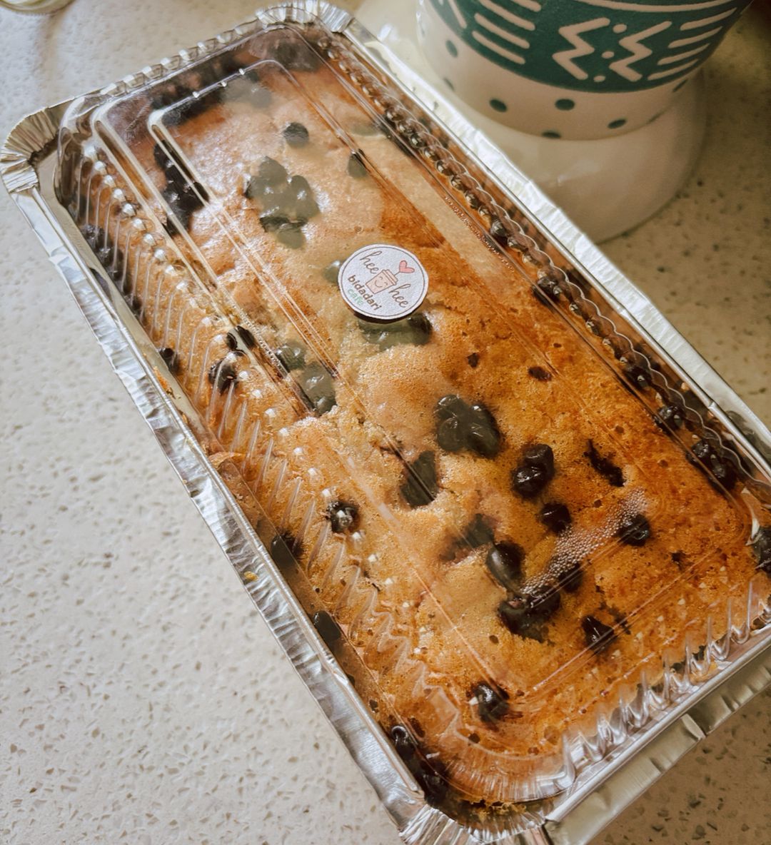 *NEW* hee hee chocolate chip banana cake! 😍