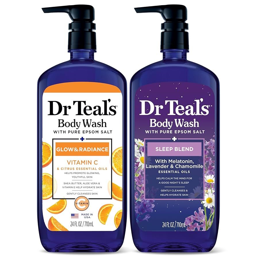 Body Wash With Pure Epsom Salt DR TEAL’S
