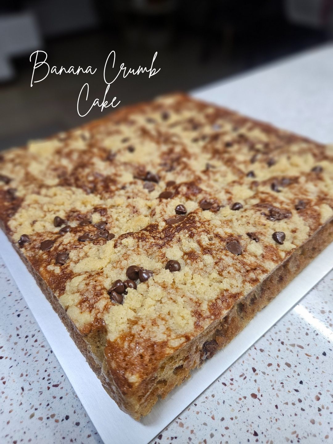Banana Crumb Cake