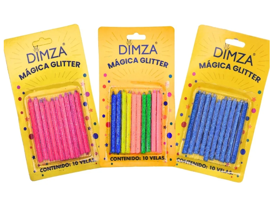 Velas Magicas Glitter