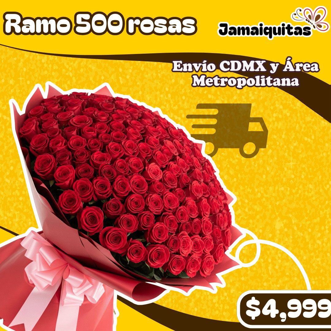 RAMO 500 ROSAS