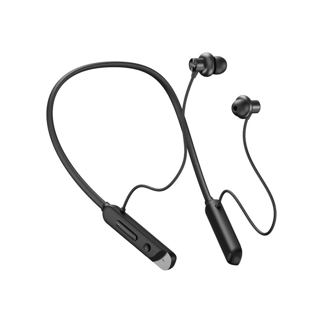 EVM EnSport 2.0 Wireless Neckband with 25H Battery Life, Bluetooth 5.2, Fast Charging, Deep Bass–1 Year Warranty (EVM-NB-036)