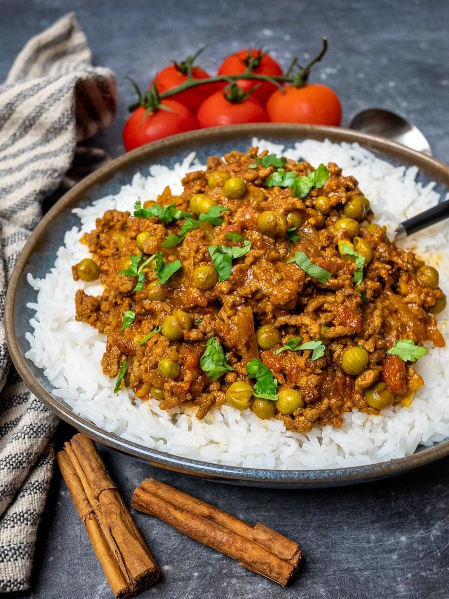 Friday Special | Mince Curry & Rice