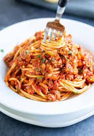 Spaghetti bolognese