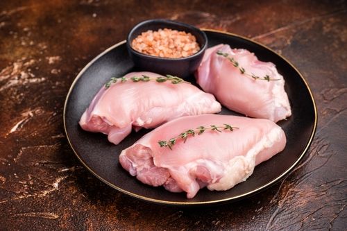 Chicken Thigh Meat Boneless Skinless Fresh