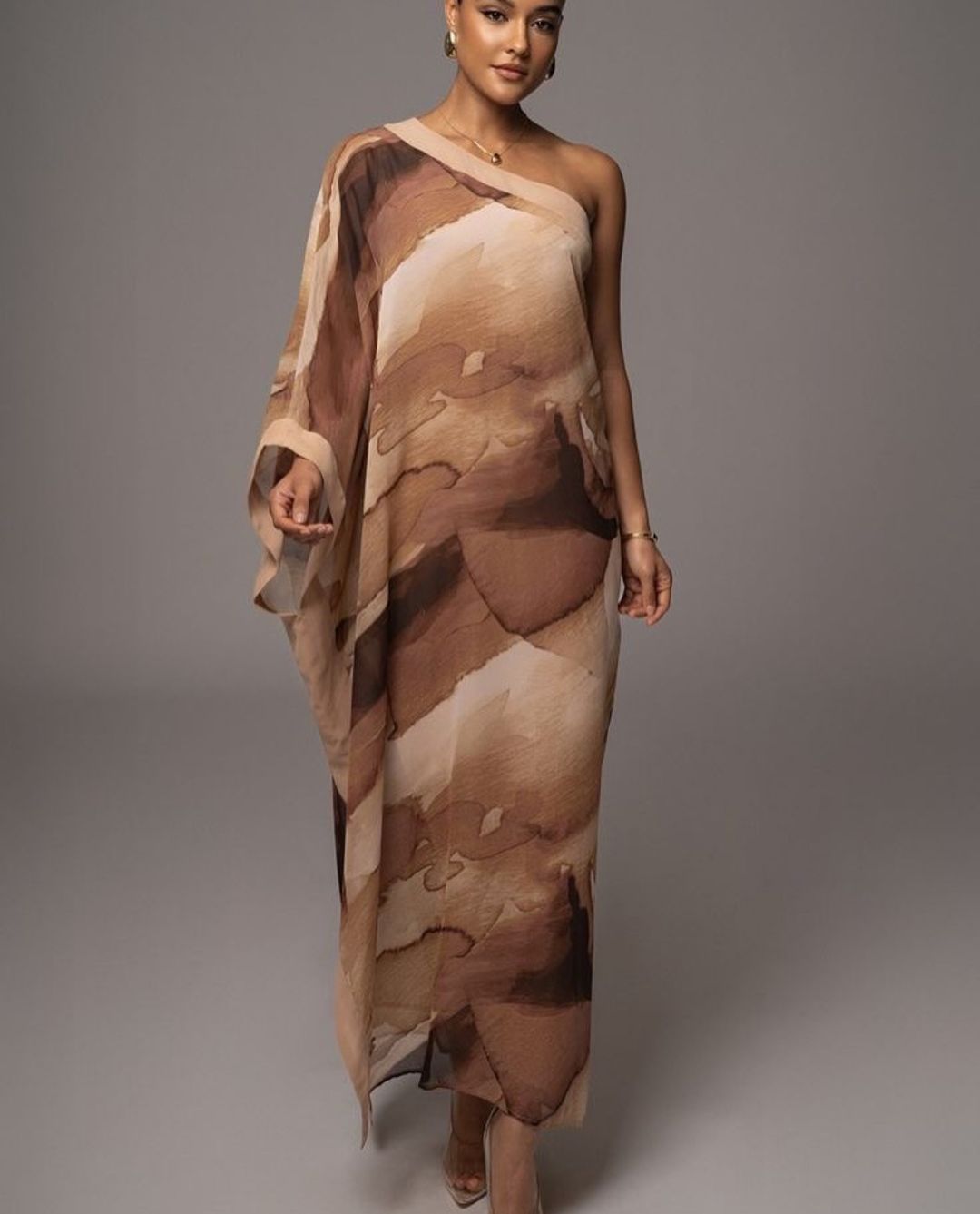 Tie Dye One arm Maxi
