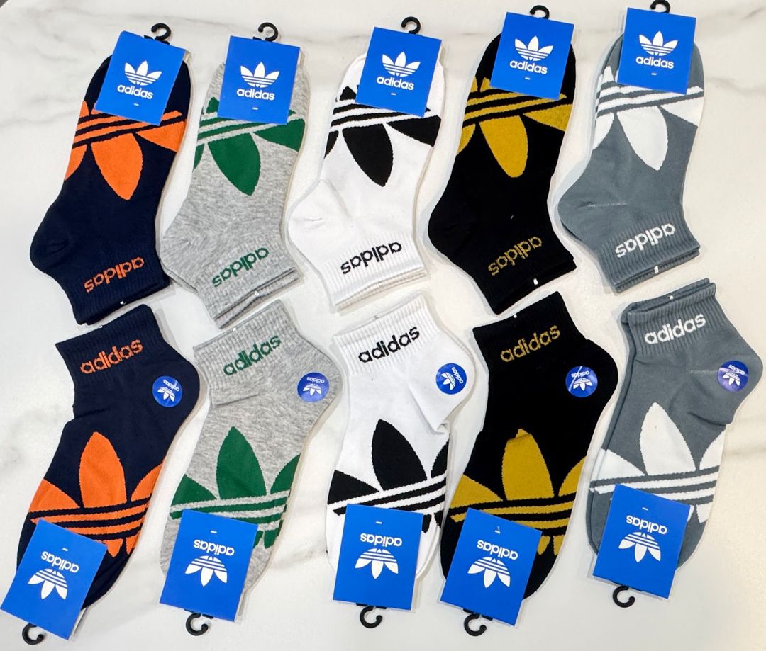 Sport Sock Running Sock cotton logo print - 3 pair