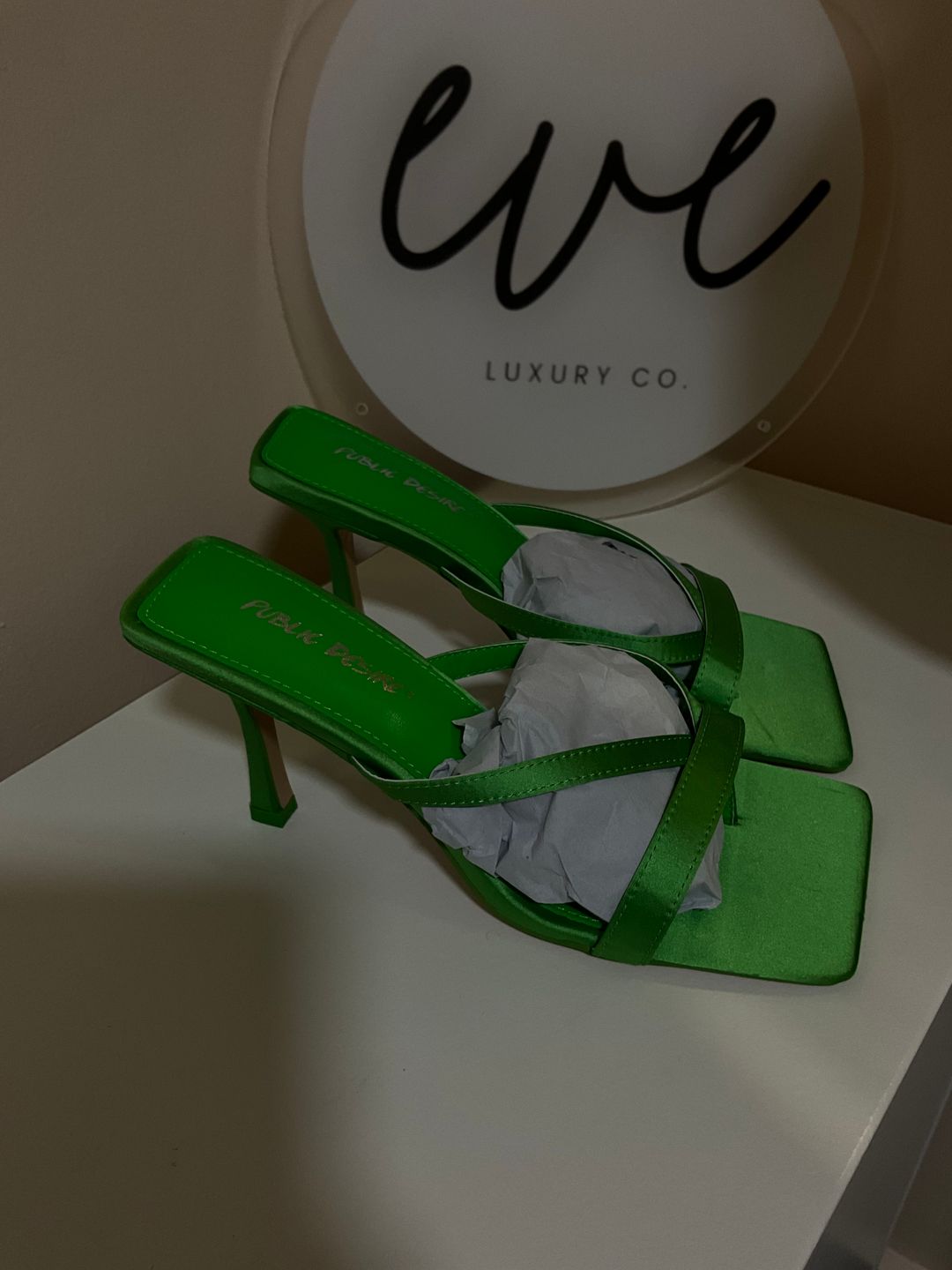 Satin Mules