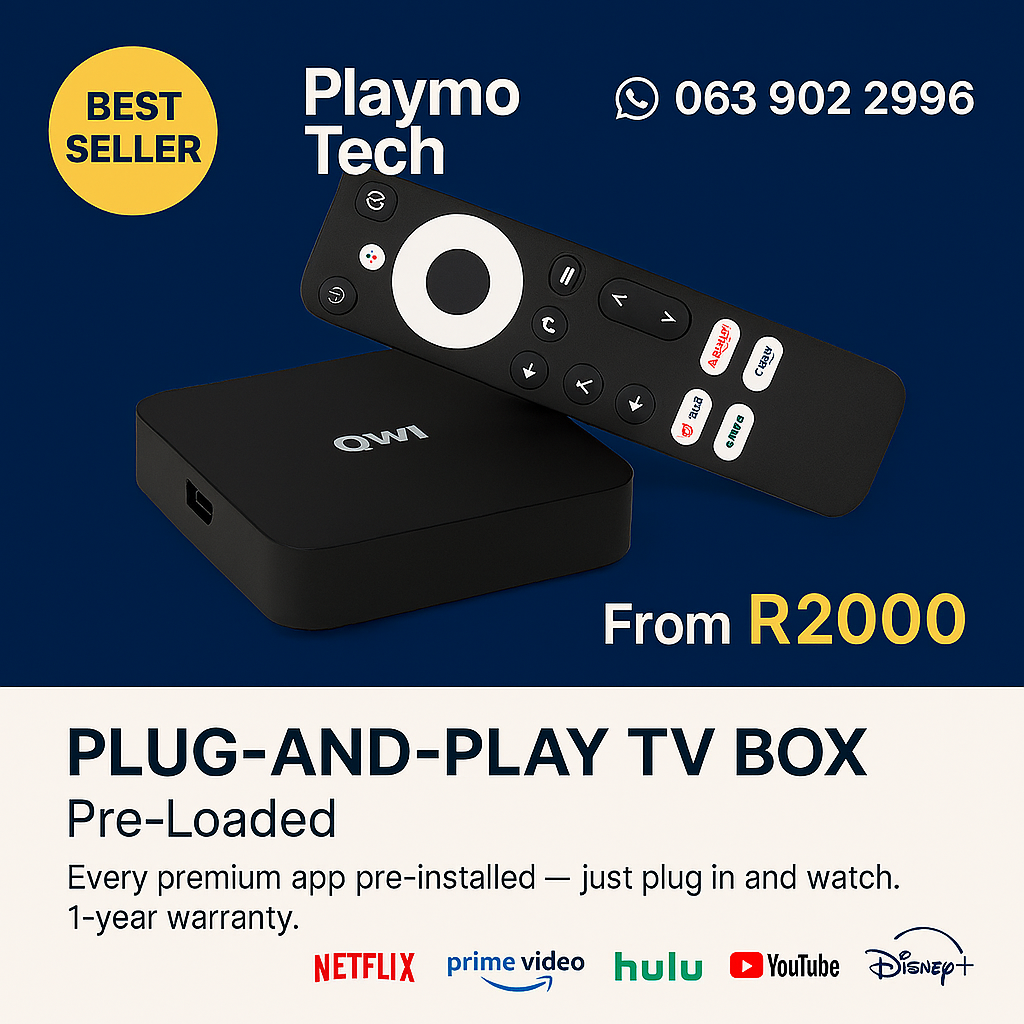 Plug‑and‑Play TV Box – Fully Loaded